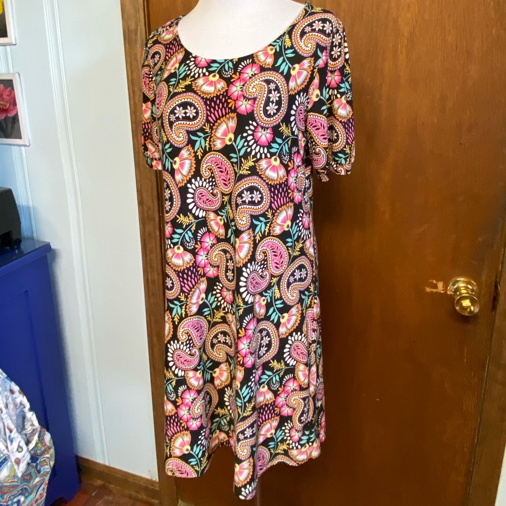 Buttery soft paisley dress